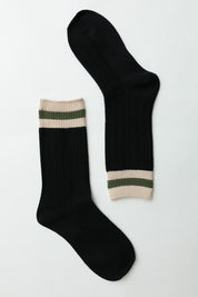 Unisex Color Block Regular Fit Casual Socks