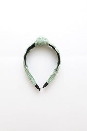 Women's Casual Raffia Crochet Trim Headband