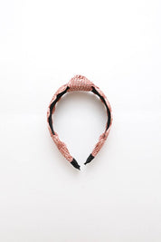 Women's Casual Raffia Crochet Trim Headband