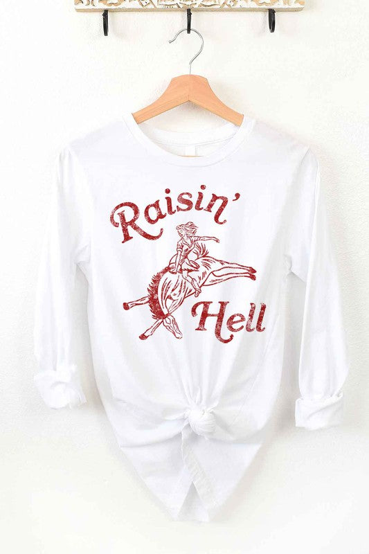 Unisex Classic Fit Long Sleeve Cotton Tee