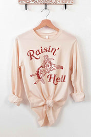 Unisex Classic Fit Long Sleeve Cotton Tee