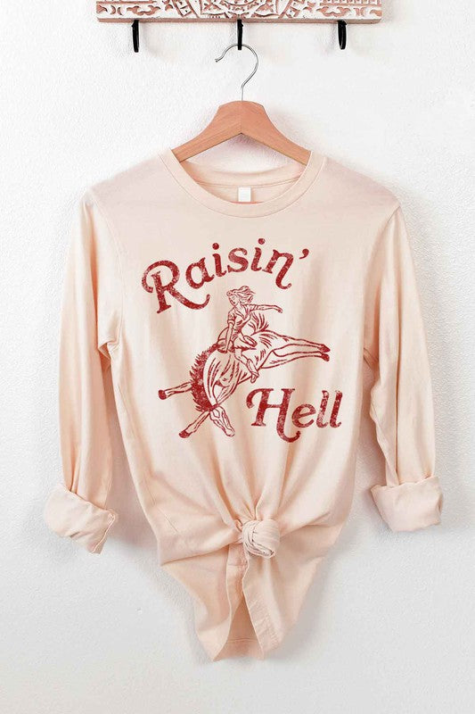Unisex Classic Fit Long Sleeve Cotton Tee
