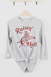 Unisex Classic Fit Long Sleeve Cotton Tee