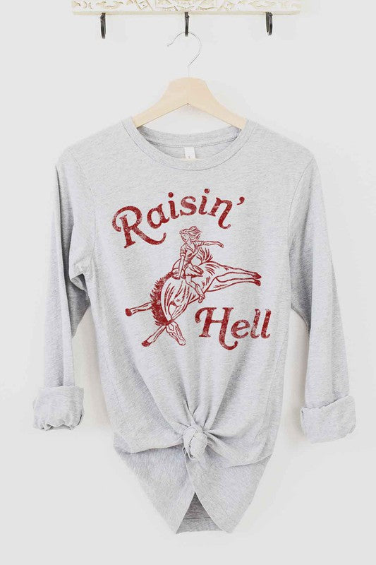 Unisex Classic Fit Long Sleeve Cotton Tee