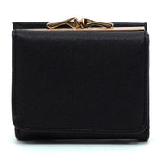 Women's Saffiano Faux Leather Tri-fold Wallet