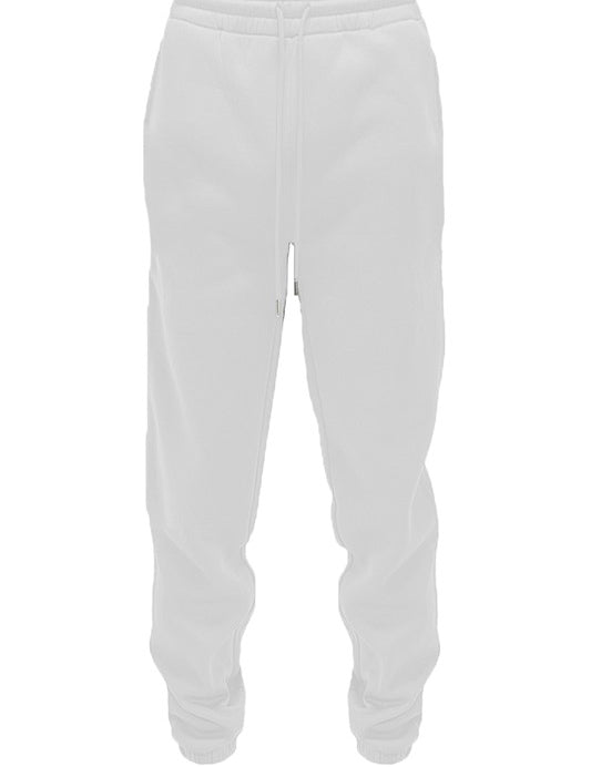 Men's Elastic Waist Polyester Jogger Sweat Pants