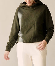 Men's Contemporary Cotton Garment Dye Hoodie