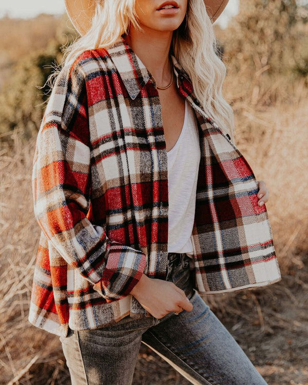 Women's Plaid Shacket