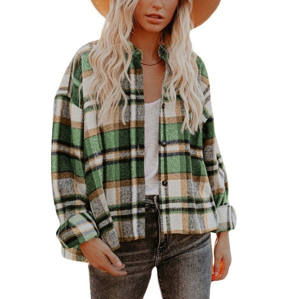 Women's Plaid Shacket