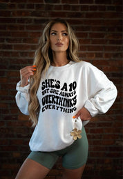 Women's Casual Graphic Sweatshirt for Travel & Leisure