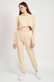 Women's Ribbed Contrast Jogger Pants