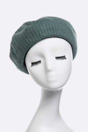 Women's Soft Wool Blend Structured Beret