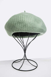 Women's Brushed Wool Structure Beret