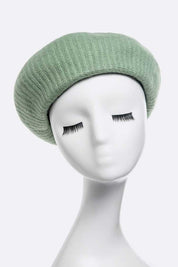 Women's Soft Wool Blend Structured Beret