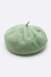 Women's Brushed Wool Structure Beret