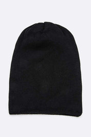 Unisex Double Layered Wool Blend Convertible Beanie