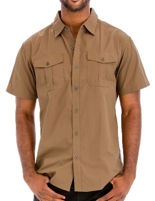 Weiv Two Chest Pocket Button Down Shirt