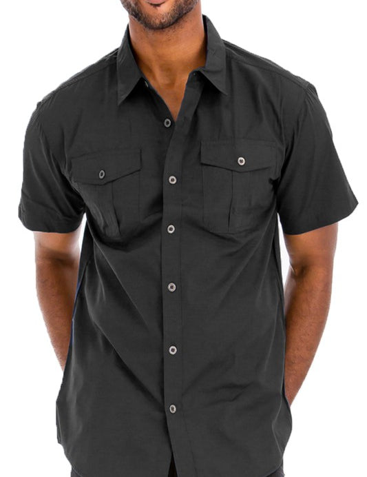 Weiv Two Chest Pocket Button Down Shirt