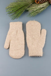 Women's Fuzzy Lined Acrylic Mittens