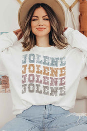 Plus Size Unisex Classic Fit Cotton Western Sweatshirt