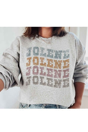 Plus Size Unisex Classic Fit Cotton Western Sweatshirt