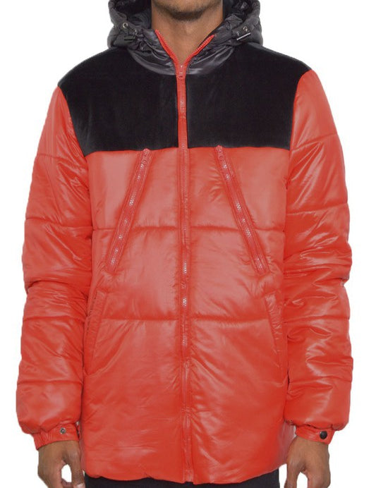 Men's Padded Utility Puffer Jacket