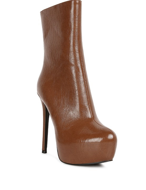 Marsha High Platform Stiletto Ankle Boot