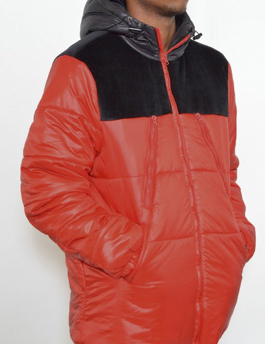 Men's Padded Utility Puffer Jacket