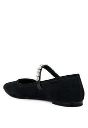 Women's Casual Suede Mary Jane Ballet Flats