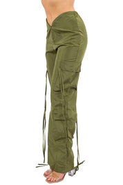 Women's Stylish Multi-Strip Pants with Pockets