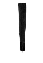 Women's Casual High Heel Knitted Over the Knee Boots