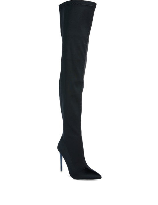 No Calm Superstretch Stiletto Long Boot