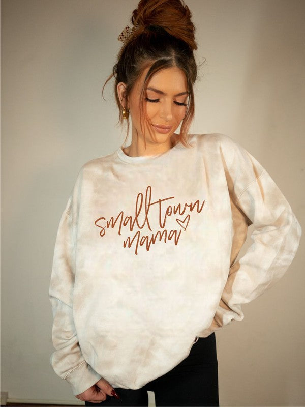 Women's Tie Dye Sweatshirt - Cozy Cotton Blend