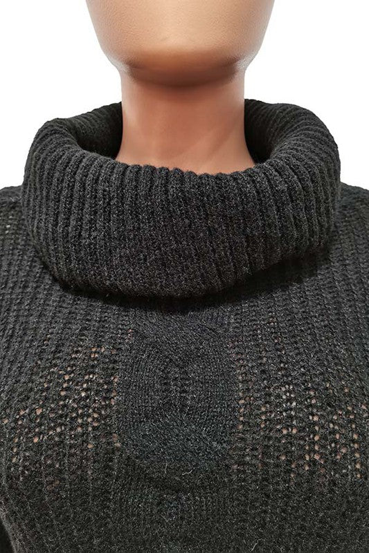 Women's Casual Long Sleeve Sweater Pants Set