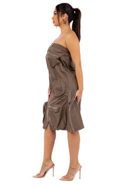 Women's Two-Way Long Maxi Skirt with Elastic Waist