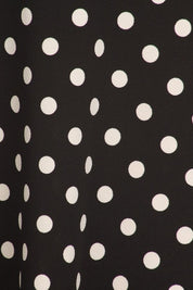 Women's A-Line Polka Dot Knee Length Skirt