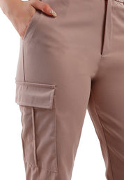 Women's High Waist Relaxed Fit Straight Pants