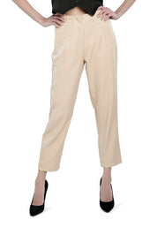 High Waist Semi Casual Trousers