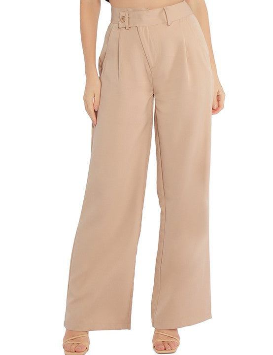 High Waist Flared Pants