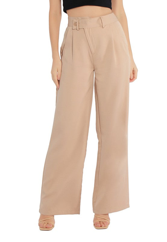 High Waist Flared Pants