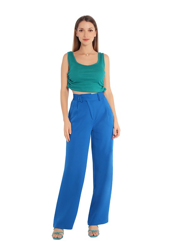 High Waist Flared Pants