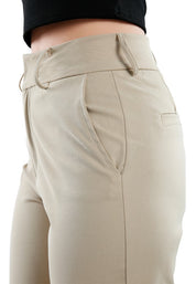 Women's Flared High Waist Trousers