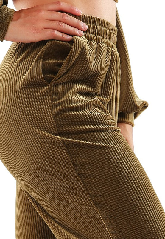 Loungewear Corduroy Pants