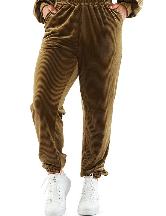 Loungewear Corduroy Pants