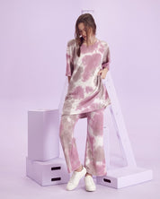 Women's Oversized Tie Dye Lounge Set