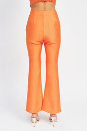 FLARE HIGH RISE PANTS