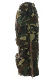 Women's Two-Way Maxi Skirt with Elasticized Waist