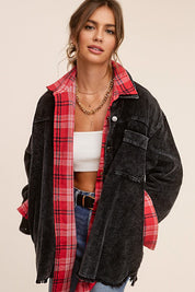 Women's Oversized Corduroy Jacket