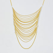 Arched Chain Drop Necklace