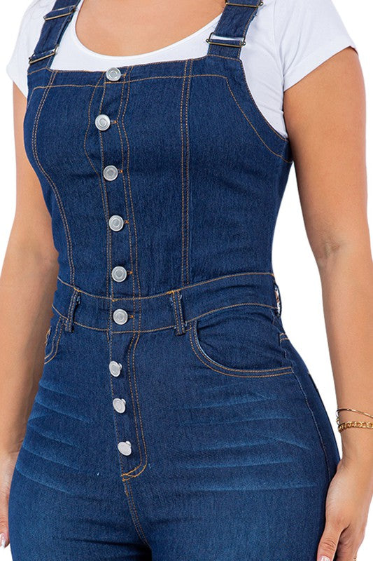 DENIM SEXY DENIM JUMPSUIT